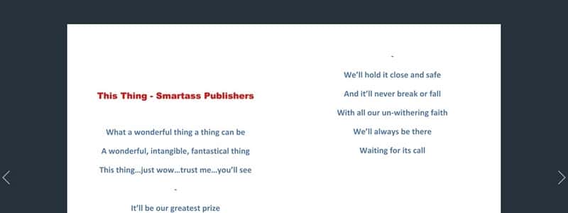 A Poetry Ebook