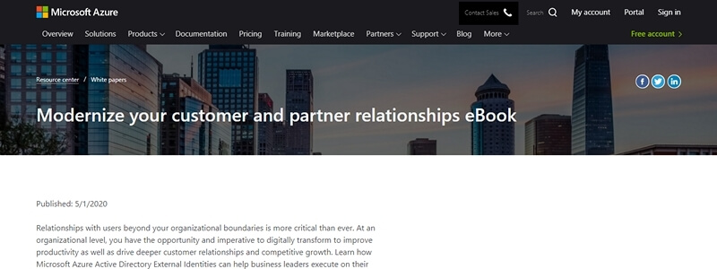 Modernize Your Customer and Partner Relationships