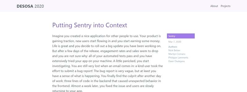 Technical Essays - Software Architecture of 28 Different Open Source Systems