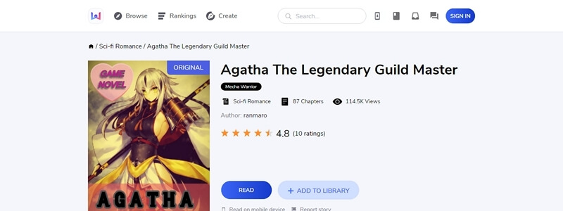 Agatha The Legendary Guild Master
