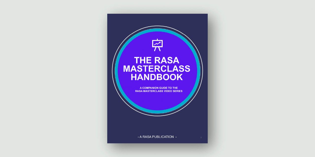 The Rasa Masterclass Handbook