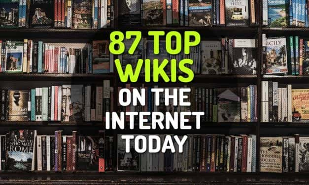 87 of the Top Wikis on the Internet Today