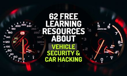 62 Learning Resources About Vehicle Security and Car Hacking