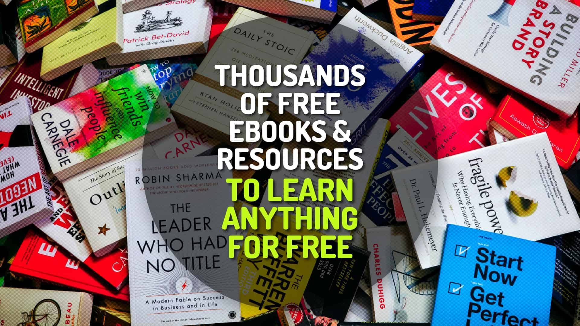 Learn Anything For Free